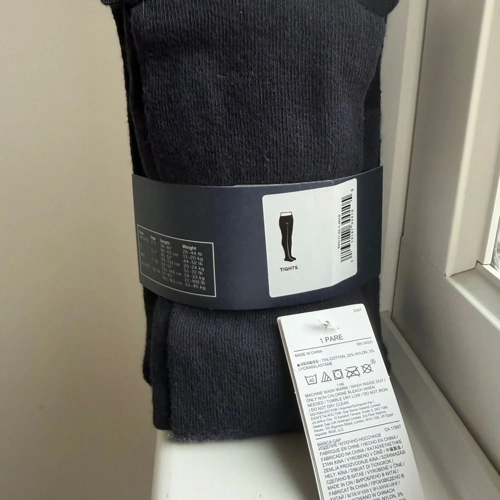 GAP Kids Black Tights